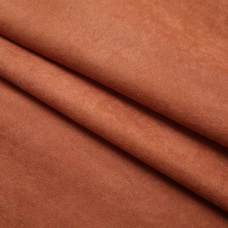 vidaXL Cortinas opacas con ganchos 2 piezas color óxido 140x175 cm