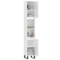 vidaXL Armario de baño madera contrachapada blanco brillo 30x30x190 cm vidaXL Armario de baño madera contrachapada blanco brillo 30x30x190 cm