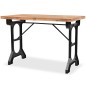 vidaXL Mesa de salón comedor en madera maciza de abeto 122x65x82 cm vidaXL Mesa de salón comedor en madera maciza de abeto 122x65x82 cm