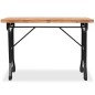 vidaXL Mesa de salón comedor en madera maciza de abeto 122x65x82 cm vidaXL Mesa de salón comedor en madera maciza de abeto 122x65x82 cm