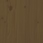 vidaXL Estructura de cama madera maciza de pino marrón miel 120x190 cm