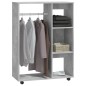 vidaXL Armario de madera de ingeniería gris hormigón 80x40x110 cm vidaXL Armario de madera de ingeniería gris hormigón 80x40x110 cm