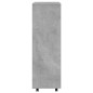 vidaXL Armario de madera de ingeniería gris hormigón 80x40x110 cm vidaXL Armario de madera de ingeniería gris hormigón 80x40x110 cm