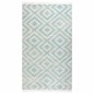 vidaXL Alfombra de exterior tejido plano verde y beige 115x170 cm vidaXL Alfombra de exterior tejido plano verde y beige 115x170 cm