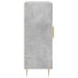 vidaXL Aparador de madera de ingeniería gris hormigón 69,5x34x90 cm vidaXL Aparador de madera de ingeniería gris hormigón 69,5x34x90 cm