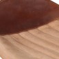 vidaXL Taburetes de cocina 2 unidades cuero auténtico marrón vidaXL Taburetes de cocina 2 unidades cuero auténtico marrón