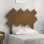vidaXL Cabecero de cama madera maciza de pino marrón miel 92x3x81 cm vidaXL Cabecero de cama madera maciza de pino marrón miel 92x3x81 cm