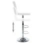 vidaXL Taburetes de cocina 2 unidades cuero sintético blanco vidaXL Taburetes de cocina 2 unidades cuero sintético blanco