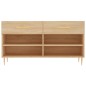 vidaXL Banco zapatero madera de ingeniería roble Sonoma 102x35x55 cm vidaXL Banco zapatero madera de ingeniería roble Sonoma 102x35x55 cm