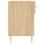 vidaXL Banco zapatero madera de ingeniería roble Sonoma 102x35x55 cm vidaXL Banco zapatero madera de ingeniería roble Sonoma 102x35x55 cm