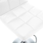 vidaXL Taburetes de cocina 2 unidades cuero sintético blanco vidaXL Taburetes de cocina 2 unidades cuero sintético blanco