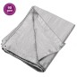 vidaXL Lona HDPE gris 90 g/m² 8x10 m vidaXL Lona HDPE gris 90 g/m² 8x10 m