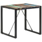 vidaXL Mesa de comedor de madera maciza reciclada 80x80x75 cm vidaXL Mesa de comedor de madera maciza reciclada 80x80x75 cm