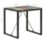 vidaXL Mesa de comedor de madera maciza reciclada 80x80x75 cm vidaXL Mesa de comedor de madera maciza reciclada 80x80x75 cm