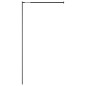 vidaXL Mampara de ducha vidrio templado transparente 140x195 cm vidaXL Mampara de ducha vidrio templado transparente 140x195 cm