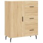 vidaXL Aparador de madera de ingeniería roble Sonoma 69,5x34x90 cm vidaXL Aparador de madera de ingeniería roble Sonoma 69,5x34x90 cm
