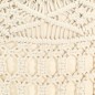 vidaXL Puf de macramé hecho a mano algodón 45x30 cm vidaXL Puf de macramé hecho a mano algodón 45x30 cm