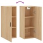 vidaXL Armario de pared roble Sonoma 34,5x34x90 cm vidaXL Armario de pared roble Sonoma 34,5x34x90 cm