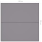 vidaXL Lona de exterior gris 3x2,85 m vidaXL Lona de exterior gris 3x2,85 m