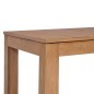 vidaXL Mesa de comedor madera teca maciza acabado natural 180x90x76 cm vidaXL Mesa de comedor madera teca maciza acabado natural 180x90x76 cm