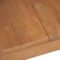 vidaXL Mesa de comedor madera teca maciza acabado natural 180x90x76 cm vidaXL Mesa de comedor madera teca maciza acabado natural 180x90x76 cm