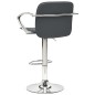 vidaXL Taburetes de cocina 2 unidades cuero sintético gris vidaXL Taburetes de cocina 2 unidades cuero sintético gris