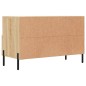 vidaXL Mueble para TV madera contrachapada roble ahumado 80x36x50 cm vidaXL Mueble para TV madera contrachapada roble ahumado 80x36x50 cm