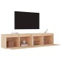 vidaXL Armario de pared 2 uds madera maciza de pino 80x30x35 cm vidaXL Armario de pared 2 uds madera maciza de pino 80x30x35 cm
