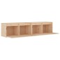 vidaXL Armario de pared 2 uds madera maciza de pino 80x30x35 cm vidaXL Armario de pared 2 uds madera maciza de pino 80x30x35 cm