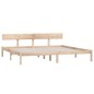 vidaXL Estructura de cama madera maciza de pino 200x200 cm vidaXL Estructura de cama madera maciza de pino 200x200 cm