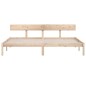 vidaXL Estructura de cama madera maciza de pino 200x200 cm vidaXL Estructura de cama madera maciza de pino 200x200 cm