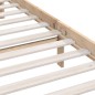 vidaXL Estructura de cama madera maciza de pino 200x200 cm vidaXL Estructura de cama madera maciza de pino 200x200 cm