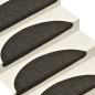vidaXL Alfombrillas autoadhesivas escalera 15 uds antracita 65x21x4 cm vidaXL Alfombrillas autoadhesivas escalera 15 uds antracita 65x21x4 cm