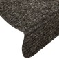 vidaXL Alfombrillas autoadhesivas escalera 15 uds antracita 65x21x4 cm vidaXL Alfombrillas autoadhesivas escalera 15 uds antracita 65x21x4 cm