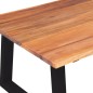 vidaXl Mesa de centro madera de acacia maciza 110x60x40 cm vidaXl Mesa de centro madera de acacia maciza 110x60x40 cm