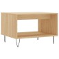 vidaXL Mesa de centro madera de ingeniería roble Sonoma 60x50x40 cm vidaXL Mesa de centro madera de ingeniería roble Sonoma 60x50x40 cm