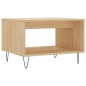 vidaXL Mesa de centro madera de ingeniería roble Sonoma 60x50x40 cm vidaXL Mesa de centro madera de ingeniería roble Sonoma 60x50x40 cm