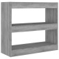 vidaXL Estantería/divisor de espacios gris Sonoma 80x30x72 cm vidaXL Estantería/divisor de espacios gris Sonoma 80x30x72 cm