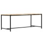 vidaXL Mesa de comedor madera maciza de mango rugoso 180x90x75 cm vidaXL Mesa de comedor madera maciza de mango rugoso 180x90x75 cm