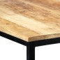 vidaXL Mesa de comedor madera maciza de mango rugoso 180x90x75 cm vidaXL Mesa de comedor madera maciza de mango rugoso 180x90x75 cm