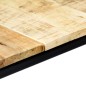 vidaXL Mesa de comedor madera maciza de mango rugoso 180x90x75 cm vidaXL Mesa de comedor madera maciza de mango rugoso 180x90x75 cm