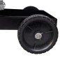 vidaXL Carro de soldadura negro con 3 estantes organizador de taller vidaXL Carro de soldadura negro con 3 estantes organizador de taller