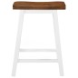 vidaXL Taburetes de cocina 2 unidades madera maciza vidaXL Taburetes de cocina 2 unidades madera maciza