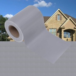 vidaXL Paneles de privacidad 4 uds PVC gris claro mate 35x0,19 m