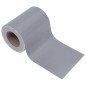 vidaXL Paneles de privacidad 4 uds PVC gris claro mate 35x0,19 m