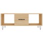 vidaXL Mesa de centro madera contrachapada roble Sonoma 102x50x40 cm vidaXL Mesa de centro madera contrachapada roble Sonoma 102x50x40 cm