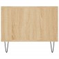 vidaXL Mesa de centro madera contrachapada roble Sonoma 102x50x40 cm vidaXL Mesa de centro madera contrachapada roble Sonoma 102x50x40 cm