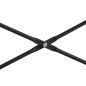 vidaXL Escritorio de ordenador contrachapada negro y roble 110x72x70cm vidaXL Escritorio de ordenador contrachapada negro y roble 110x72x70cm