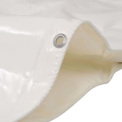 vidaXL Lona 650 g/m² 3x5 m blanco