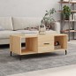 vidaXL Mesa de centro madera contrachapada roble Sonoma 102x50x40 cm vidaXL Mesa de centro madera contrachapada roble Sonoma 102x50x40 cm
